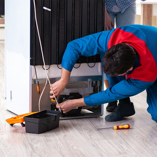 how much do you charge for refrigerator repair services in Bridgman Michigan